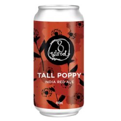 8 Wired Tall Poppy India Red Ale 440ml - The Beer Cellar