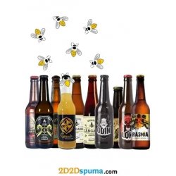 Pack de 10 hidromieles artesanos - 2D2Dspuma