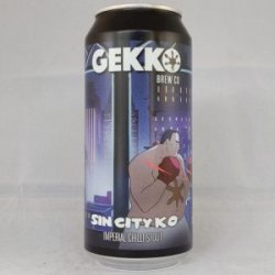 Stout Sin City K.O.    THTBBE 0424 - Gedeelde Vreugde