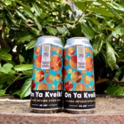 Brass Castle On Ya Kveik 6% Orange Infused Kveik (440ml can) (CONTAINS GLUTEN) - Brass Castle