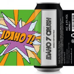 Brass Castle Idaho 7 Crush 6.5% Idaho 7 DDH Pale Ale (440ml can) - Brass Castle