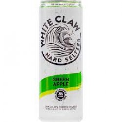 White Claw Green Apple Hard Seltzer 6 pack12 oz cans - Beverages2u