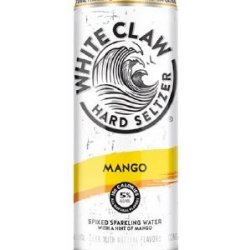 White Claw Mango Hard Seltzer 2416oz cans - Beverages2u