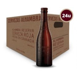 Cerveza Alhambra Reserva Roja 1925 33 Cl Pack 24 UD - Bebo Online