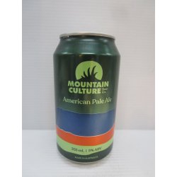 Mountain Culture American Pale Ale 5% 355ml - Grape & Grain