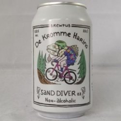 Kromme Haring Sand Diver 0.3  0,3%  Alcoholvrij    THTBBE 0224 - Gedeelde Vreugde