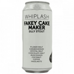 Whiplash  Fakey Cake Maker - Rebel Beer Cans