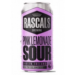 Rascals Brewing Co Pink Lemonade Sour Rascals Brewing Co Pink Lemonade Sour