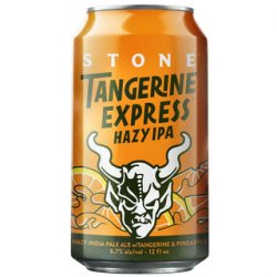 Stone Tangerine Express Hazy IPA 355ml BB 301123 - The Beer Cellar