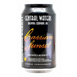Central Waters Brewing Company Brewer’s Reserve Cassian Sunset Stout