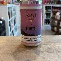 Ārpus Brewing Co. Ārpus X Blackout Chocolate X Cinnamon X Chilli Imperial Stout Ārpus Brewing Co. Ārpus X Blackout Chocolate X Cinnamon X Chilli Imperial Stout