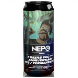 Nepomucen 7th Anniversary 03 FERMENTATION  EL DORADO & CITRA CRYO & MOSAIC & MOSAIC INCOGNITO DOUBLE NEIPA - Sklep Impuls