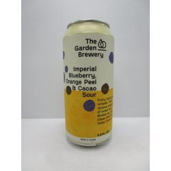 The Garden Brewery Imperial Blueberry, Orange Peel & Cacao Sour