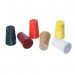 5 tapones plastico lisos 