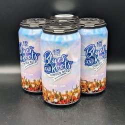 King Tide Blues and Roots Ginger Beer Can 4pk - Saccharomyces Beer Cafe