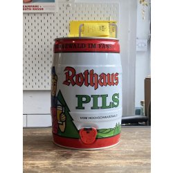 Rothaus Pils 5L Mini Keg - The Beerhive