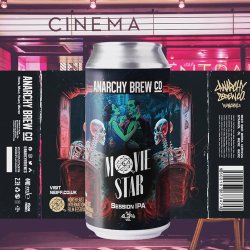 MOVIE STAR 4.3% 6 Pack - Anarchy Brew Co.
