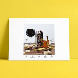 The Craft Diaries Print - Track - Unframed A4 Print (Price includes UK P+P) - The Craft Diaries