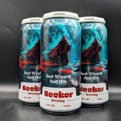 Seeker Red Wizard- Red IPA Can 4pk - Saccharomyces Beer Cafe