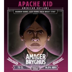 Amager Apache Kid Imperial Double Stout  Untappad 4,26  - Fish & Beer