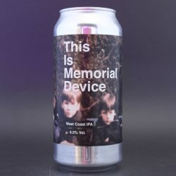 Verdant - This Is Memorial Device - 6.5% (440ml) - Ghost Whale