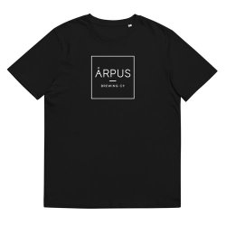 Ārpus organic cotton t-shirt (black) - Ārpus Brewing