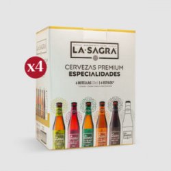 4 Packs degustación 6 estilos 6 botellas 33 cl - La Sagra