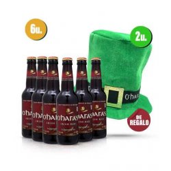 Pack O'hara's Red 33cl x6 + 2 Sombreros de regalo - Beer Republic