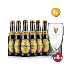 Pack Guinness Export 33cl x6 + Vaso de regalo - Beer Republic