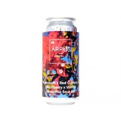 Arpus - Pineaple x Red Currant x Blackberry x Vanilla Smoothie Sour Ale 0,44l plech 4,5% alk. - Beer Butik