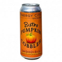 Energy City Brewing Bistro Pumpkin Cobbler - Beerfreak