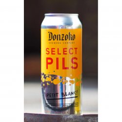 Donzoko, Select Pils, Petit Blanc, Pilsner 4.8%, 500ml - The Epicurean