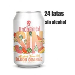 La Pirata BLOOD ORANGE Alcohol Free Ipa 24x33 ml - MilCervezas