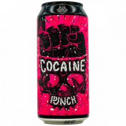 Mad Scientist X Frontaal  Cocaine Punch - Rebel Beer Cans