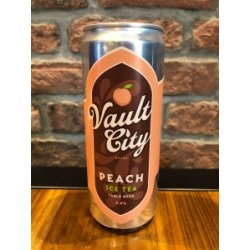 Peach Ice Tea Table Sour  Vault City - The Hoptimist