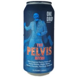 One Drop The Pelvis Nitro Imperial Pastry Stout 440mL ABV 10.2%  Australian Craft Beer - Hopshop