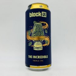 Block 15 The Incredible Triple IPA Can - Bottleworks