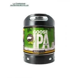 Mini fut Goose IPA 6L - La Compagnie des Bonnes Bouteilles