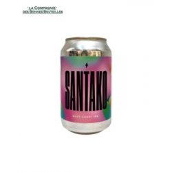 Brasserie Garage- Santako - west coast IPA- sans gluten - Can 33cl - La Compagnie des Bonnes Bouteilles