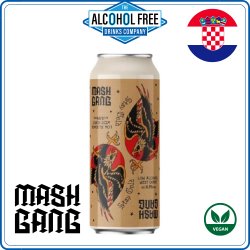 Mash Gang Stay Gold   West Coast Pale - The Alcohol Free Drinks Company