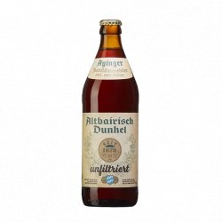 AYINGER ALTBAIRISCH DUNKEL UNFILTRIERT - Las Cervezas de Martyn