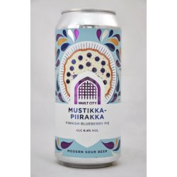 Vault City Brewing Finnish Blueberry Pie (Mustikkapiirakka) Vault City Brewing Finnish Blueberry Pie (Mustikkapiirakka)