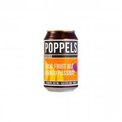 Poppels Mango Passion Sour 6alc 33cl - Dcervezas