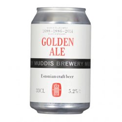 MUDDIS   Golden Ale hele õlu alk.5.2% 330ml Eesti - Kaubamaja