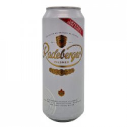 Пиво Радебергер Пилснер светл фильтр паст 4,8% 0,5л жб Германия - Бутыль - Butyl