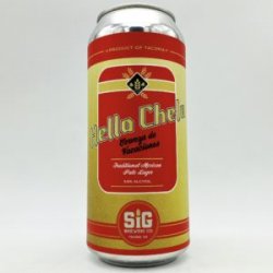 SiG Hella Chela Mexican Lager Can - Bottleworks