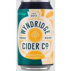 Wyndridge Farm  PINEAPPLE MANGO CIDER 12 oz 6 pack 12 oz. Can - Petite Cellars