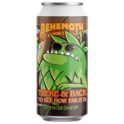 Behemoth There and Back to see how far is Cryo Nelson Sauvin IPA 440ml - The Beer Cellar