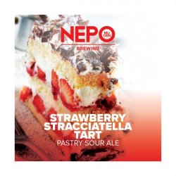 Strawberry Stracciatella Tart  Nepo - Manoalus