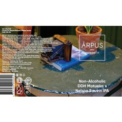 Ārpus Brewing Co. Non-Alcoholic DDH Motueka X Nelson Sauvin IPA